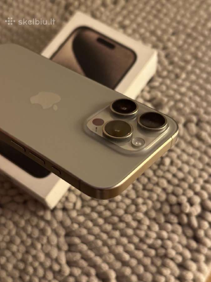 iPhone 15 Pro 128gb - nuotraukos Nr. 4
