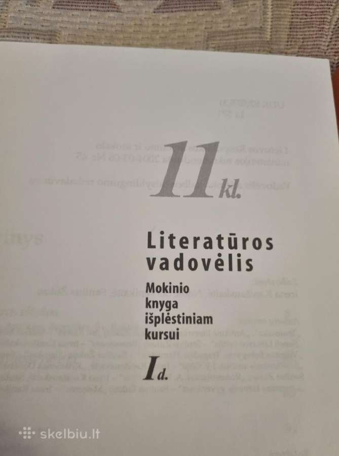 Literatūros vadovėlis 11 kl 1 ir 2 dalis - nuotraukos Nr. 3
