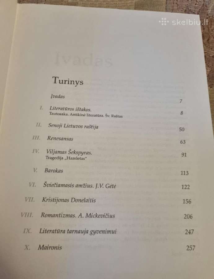 Literatūros vadovėlis 11 kl 1 ir 2 dalis - nuotraukos Nr. 4