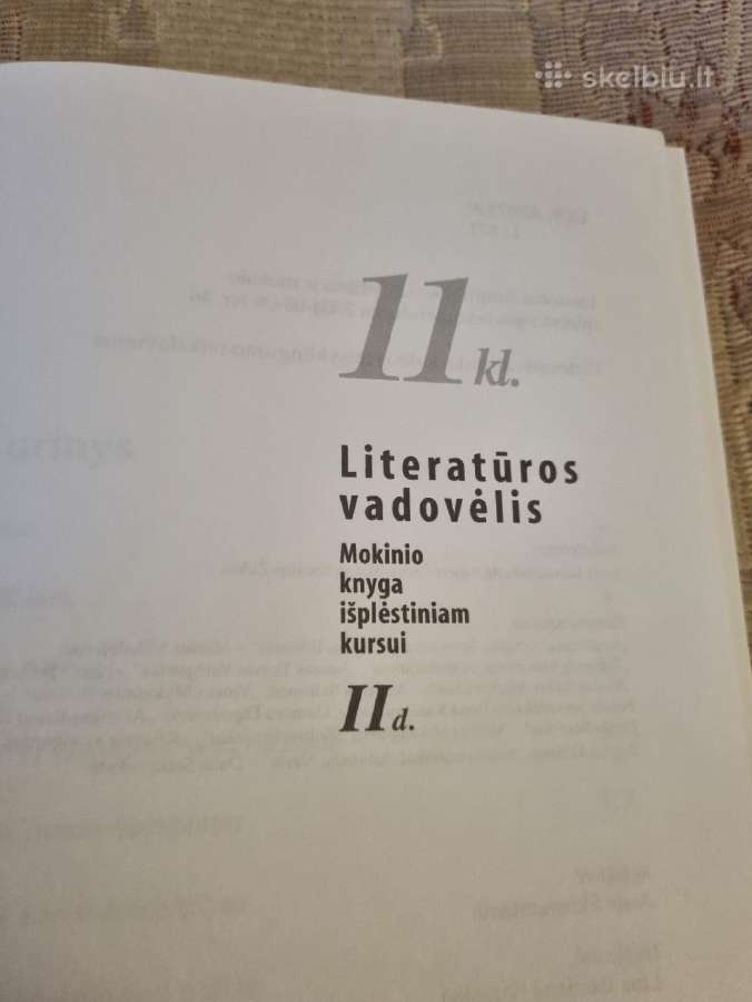 Literatūros vadovėlis 11 kl 1 ir 2 dalis - nuotraukos Nr. 6