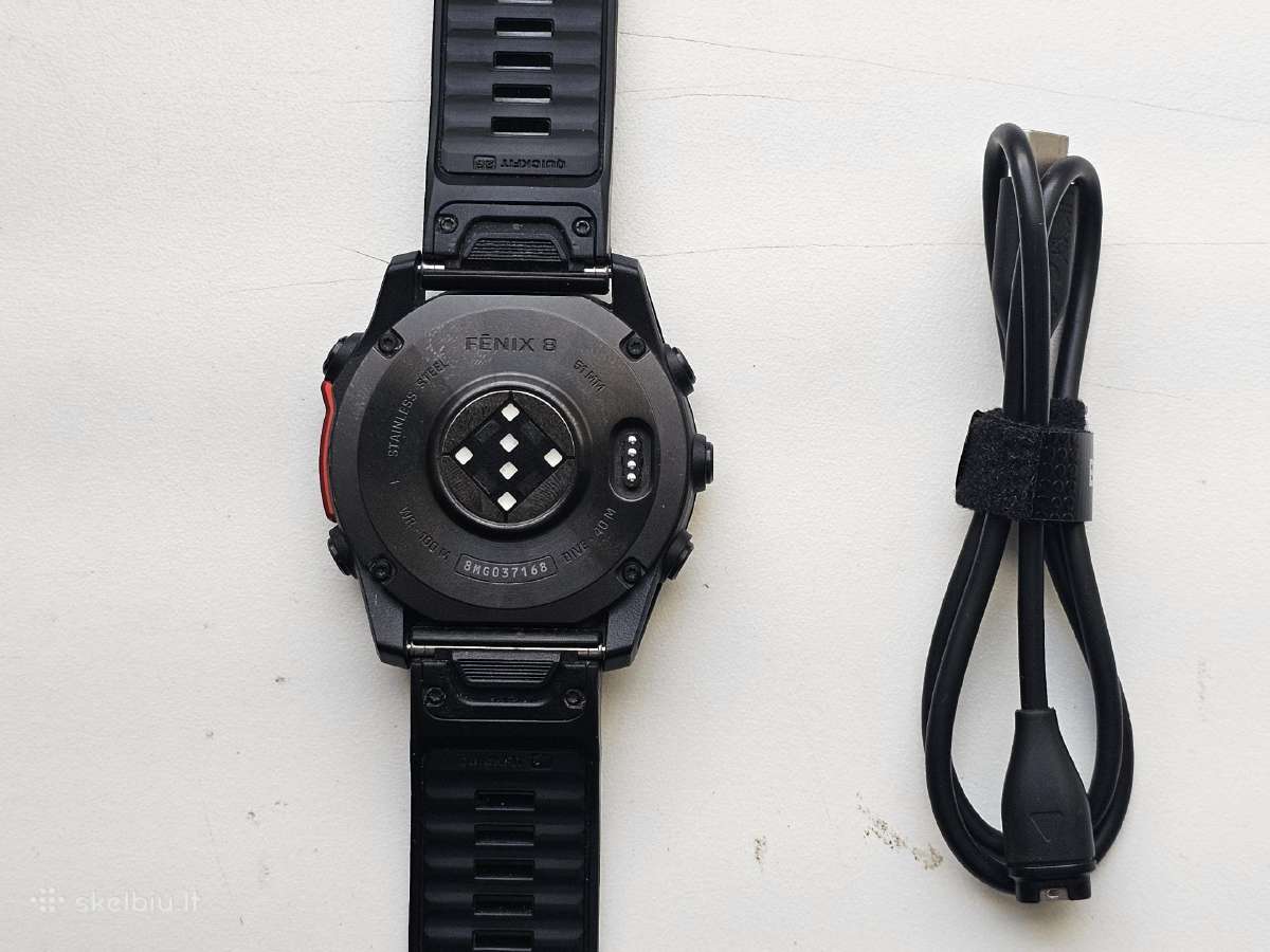 Naudotas Garmin fenix 8 amoled 51mm - nuotraukos Nr. 3