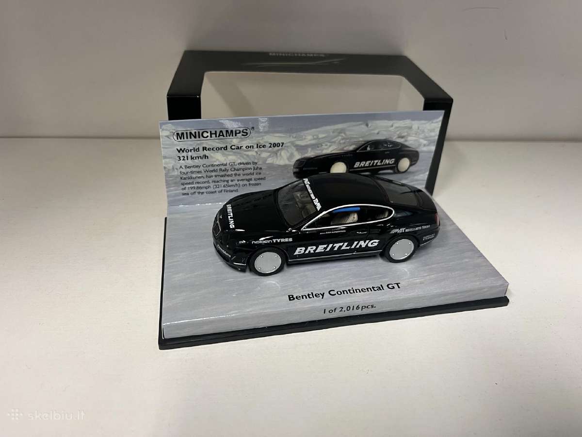 Kolekciniai modeliukai-bentley continental - nuotraukos Nr. 3