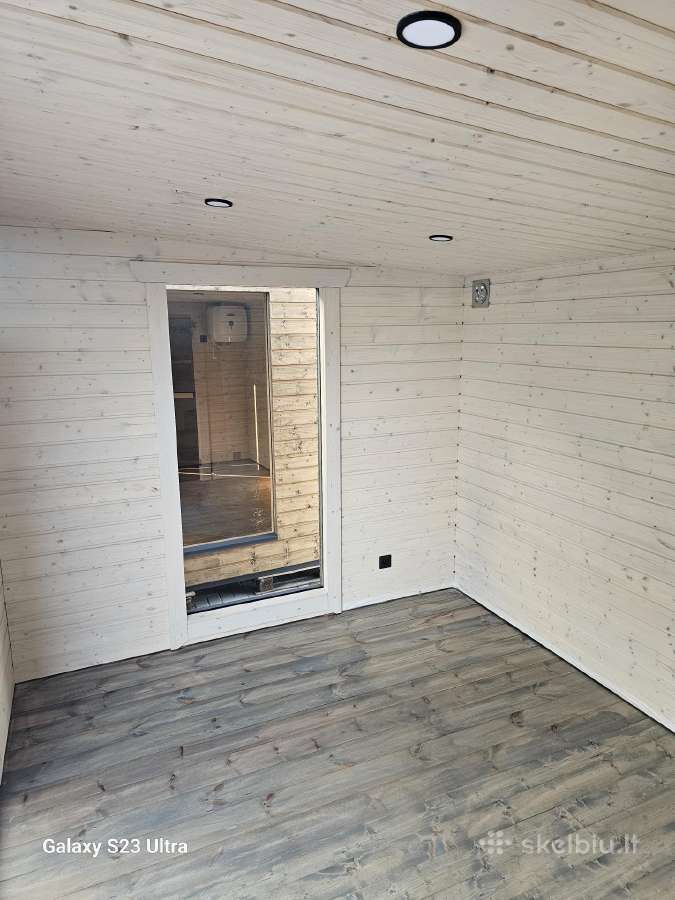 Karkasinė pirtys garinės spa pirtis lauko - nuotraukos Nr. 9