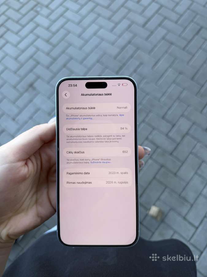 Parduodu iPhone 15 Plus - nuotraukos Nr. 8