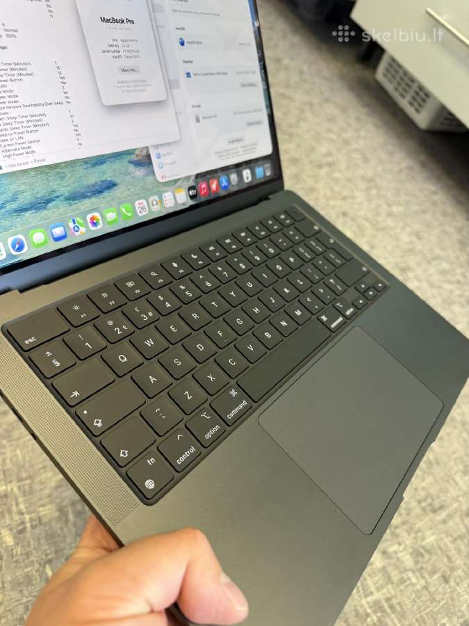 MacBook Pro 14" m4pro/24ram/512gb 100% / 2025 - nuotraukos Nr. 2