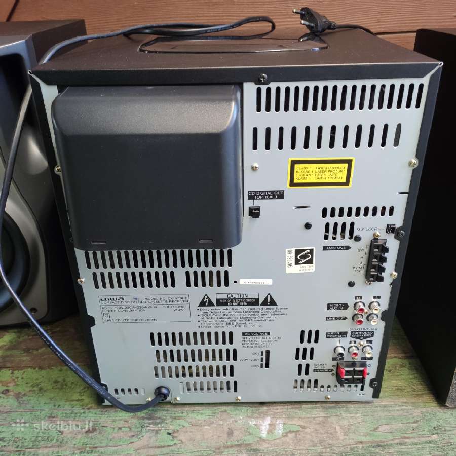 Aiwa nsx F9 - nuotraukos Nr. 9