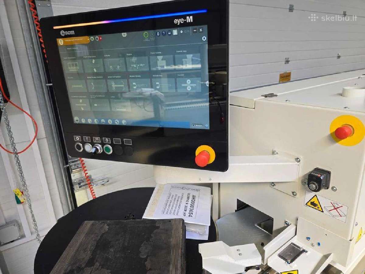 Briaunų laminavimo staklės Scm K360 - nuotraukos Nr. 4