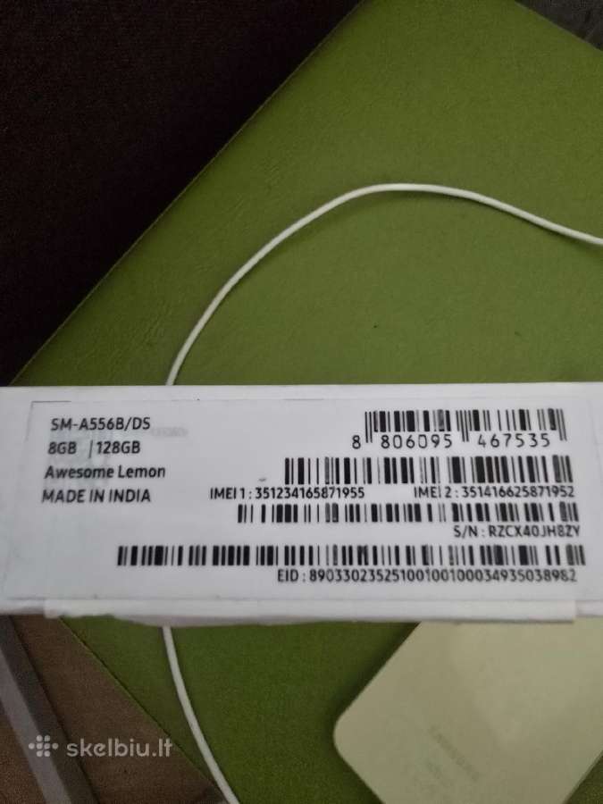 Samsung A55 5G Praktiškai naujas - nuotraukos Nr. 3