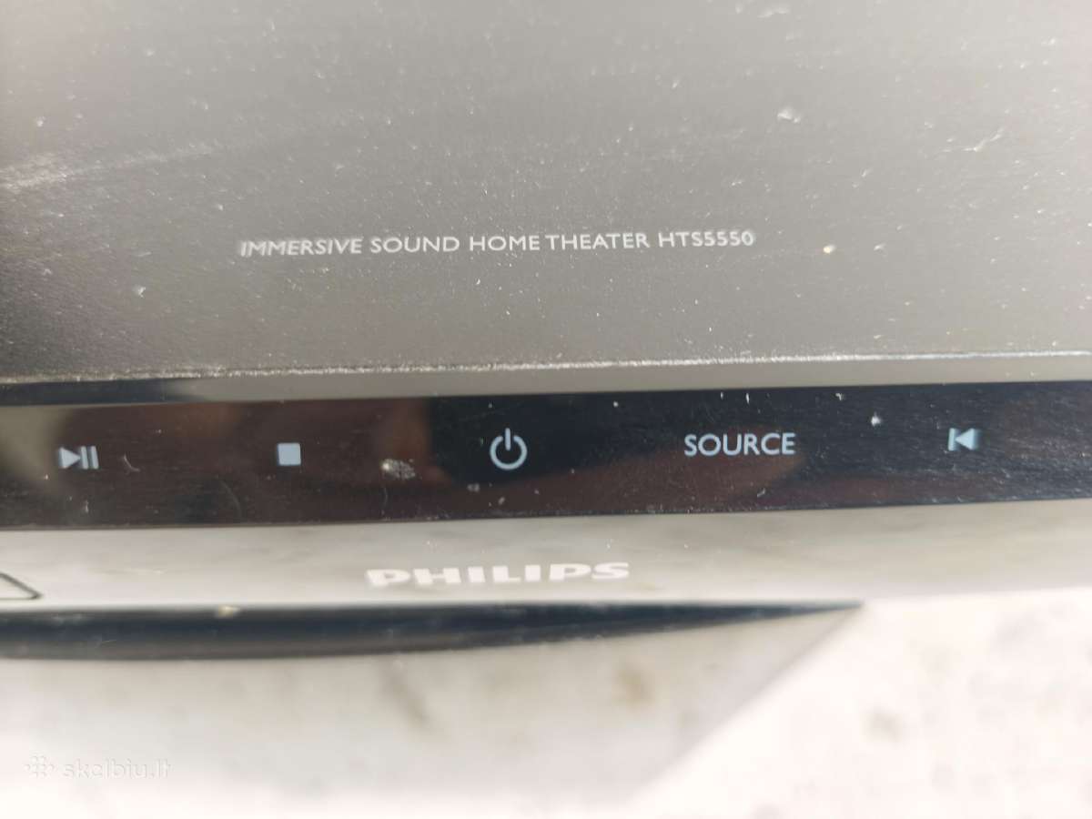 Philips Hts5550 5.1 namu kinas - nuotraukos Nr. 2