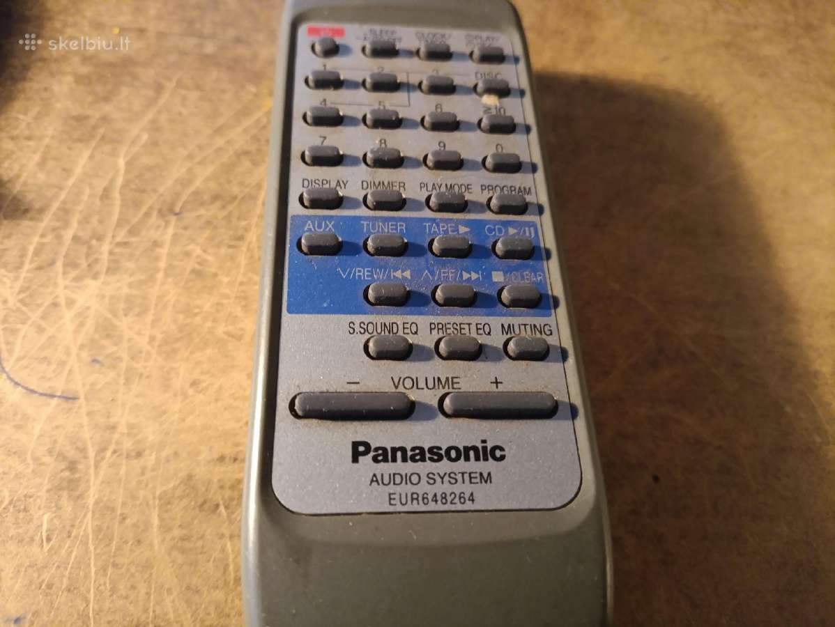 Geras Panasonic centru pultas - nuotraukos Nr. 5