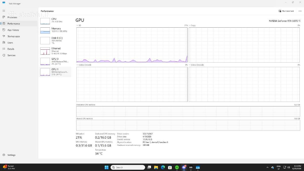Rtx 5070ti 16gb - nuotraukos Nr. 5