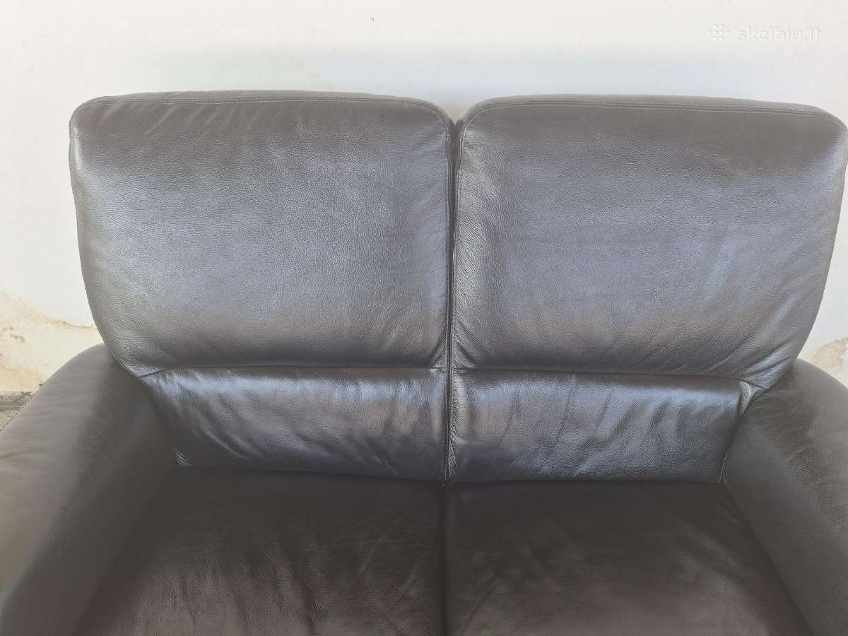 Odinė sofa - nuotraukos Nr. 3