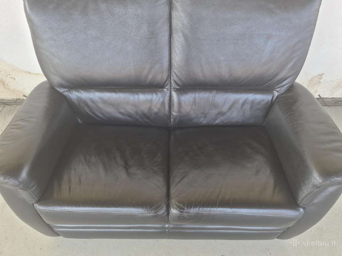 Odinė sofa - nuotraukos Nr. 4