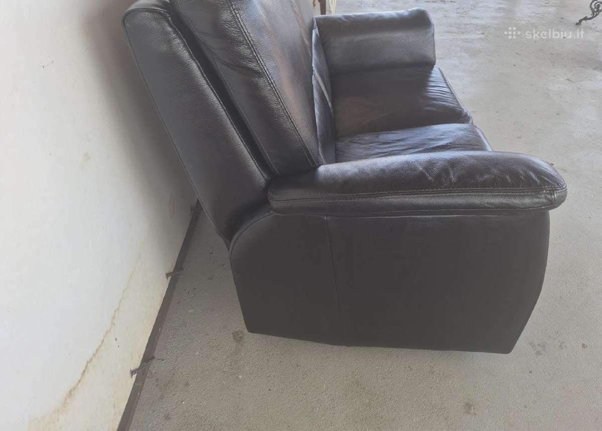 Odinė sofa - nuotraukos Nr. 6