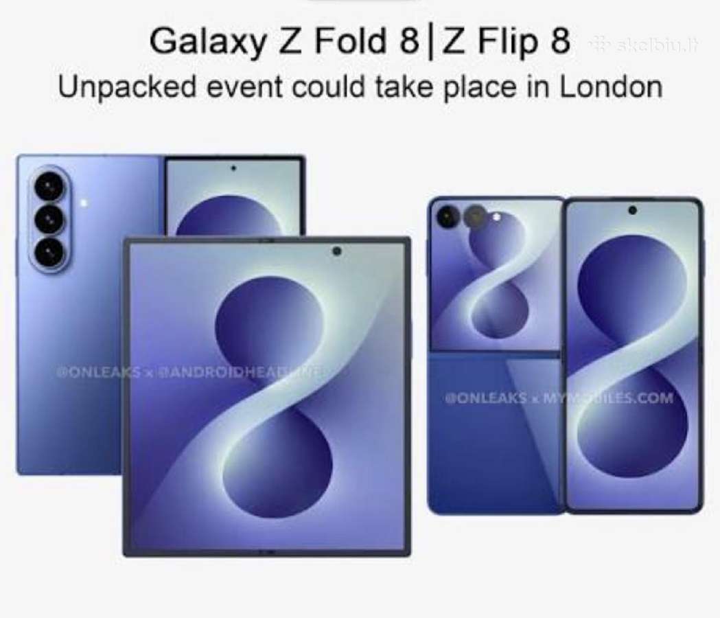 Samsung Fold Flip 8, Ultra - nuotraukos Nr. 2