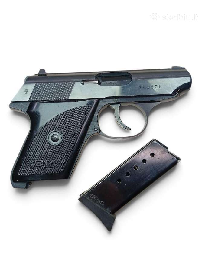Pistoletas Walther Tph 6,35 mm Browning - nuotraukos Nr. 6