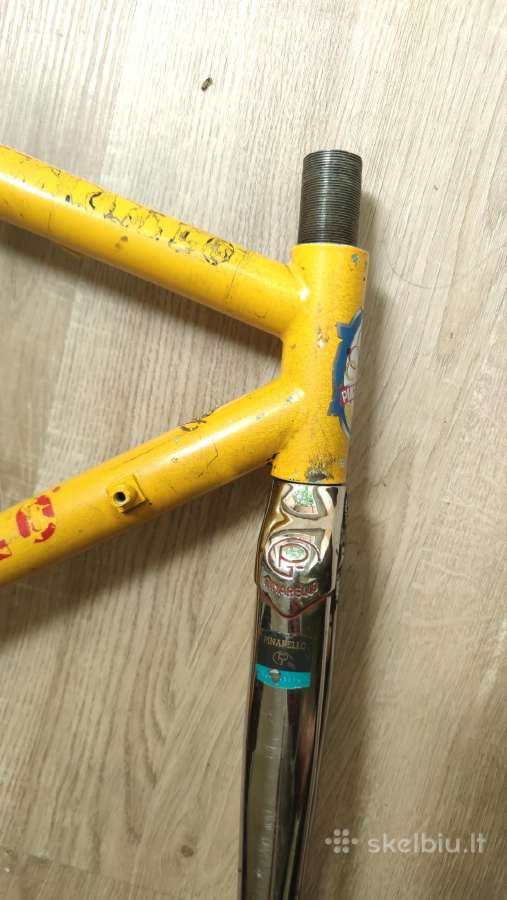 Pinarello dyna lite plieninis rėmas 52.5cm - nuotraukos Nr. 3