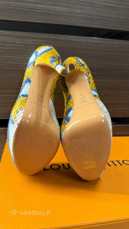 Casadei gyvatės rašto odiniai bateliai, 40 dydis - nuotraukos Nr. 7