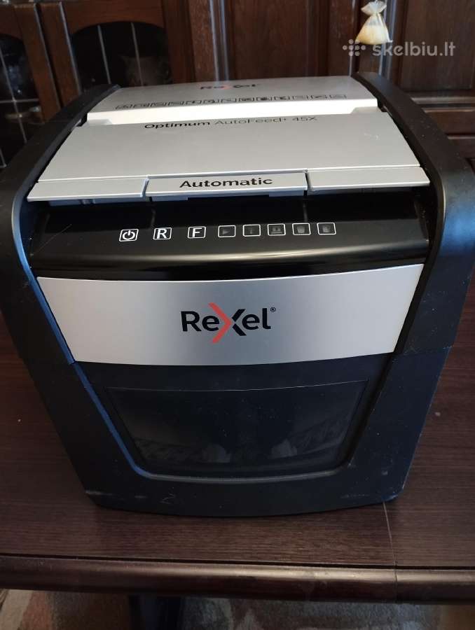 Popieriaus smulkintuvas Rexel Optimum Autofeed+ 45 - nuotraukos Nr. 3