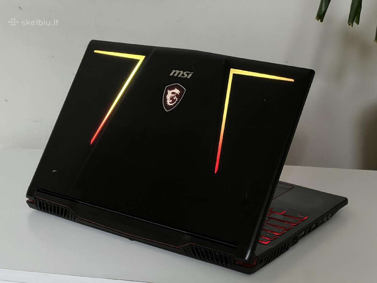 Parduodamas Msi Gl73 Raider su Rtx 2060, I7, 144hz - nuotraukos Nr. 6