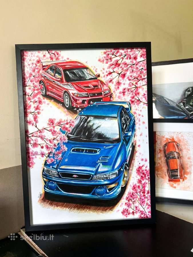 Personalizuoti automobilių piešiniai - nuotraukos Nr. 7
