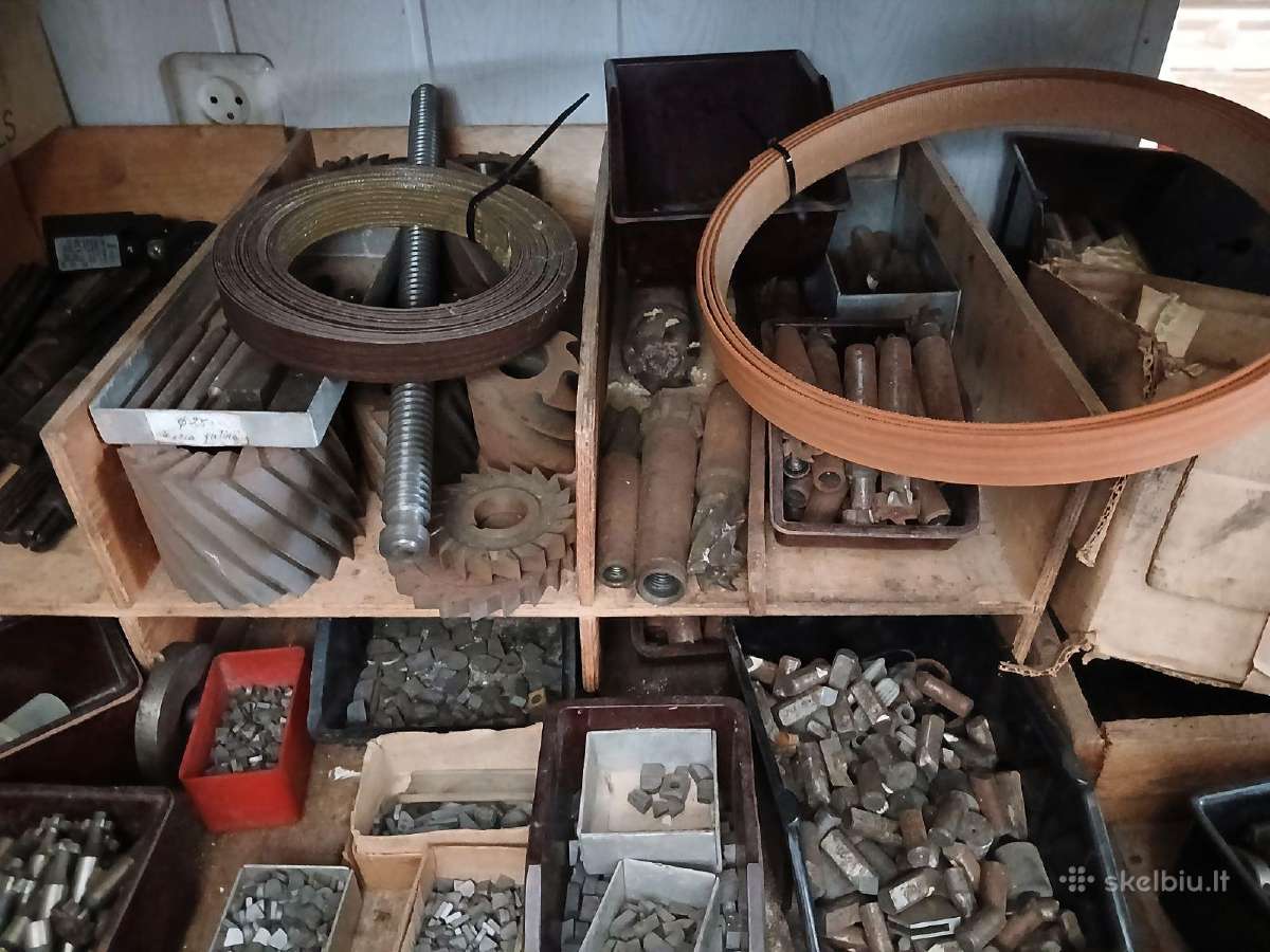 Parduodami metalo apdirbimo staklių įrankiai - nuotraukos Nr. 9