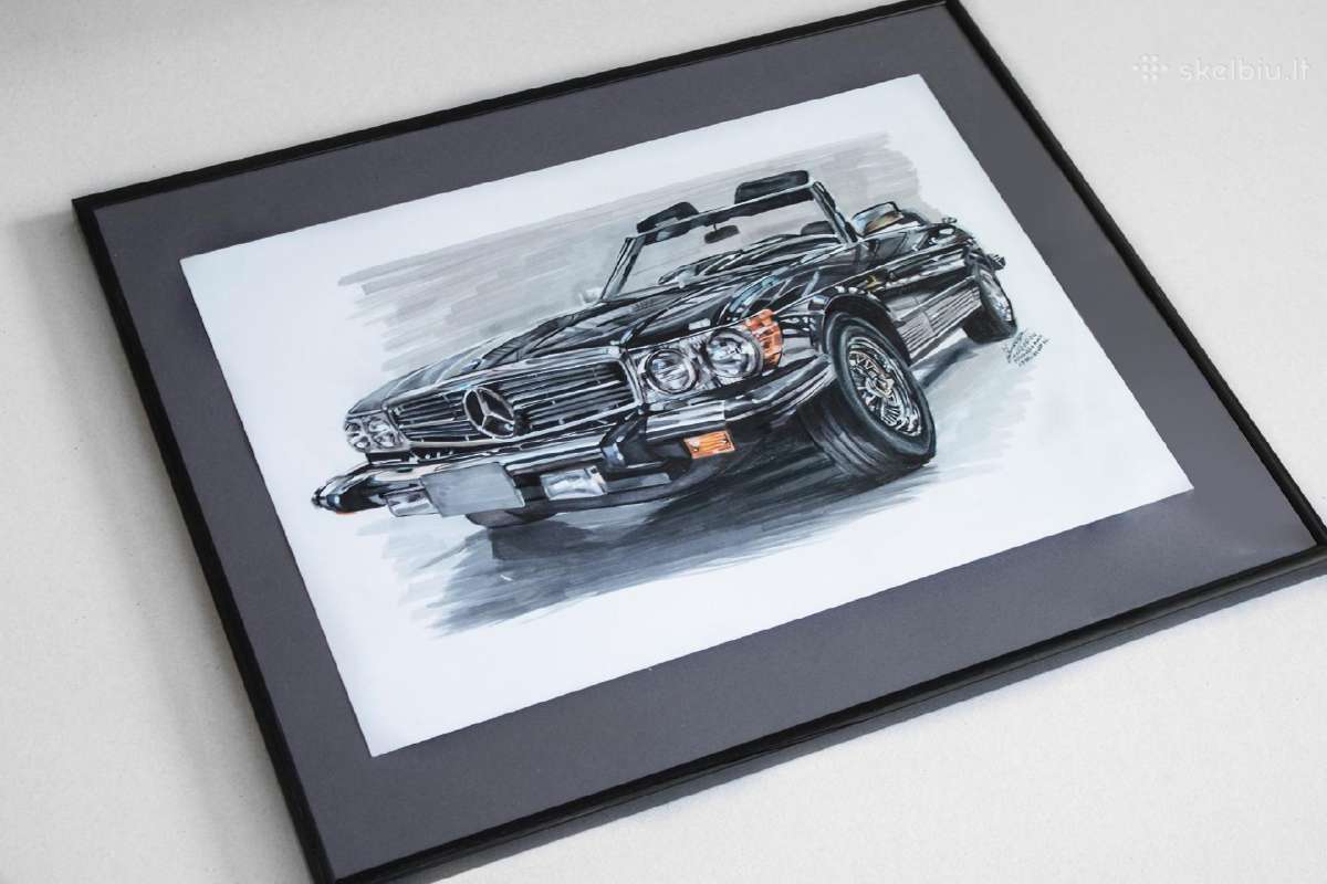 Personalizuoti automobilių piešiniai - nuotraukos Nr. 12