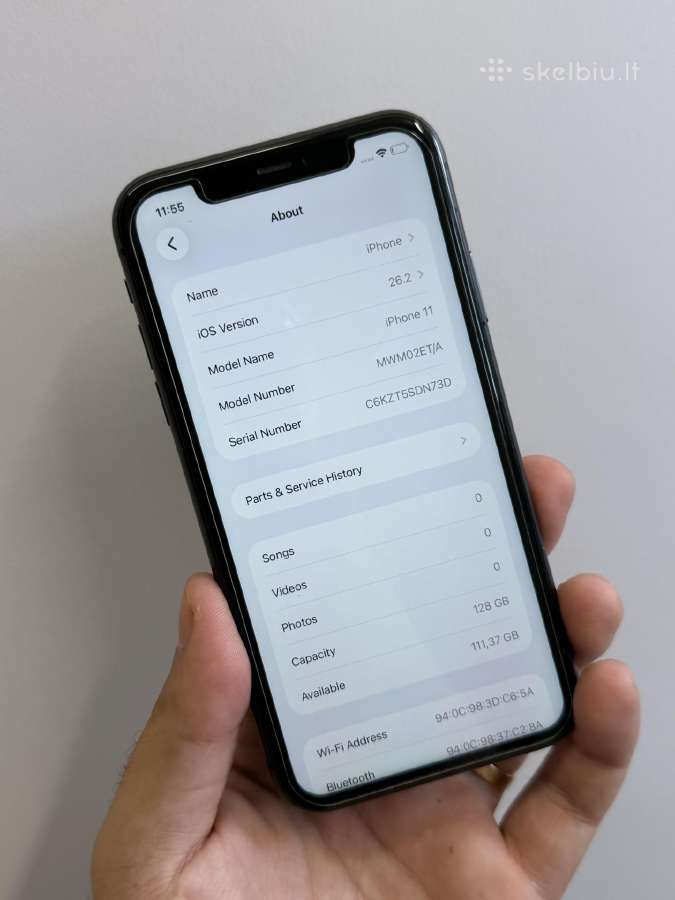 iPhone 11 128 - 84% - nuotraukos Nr. 5