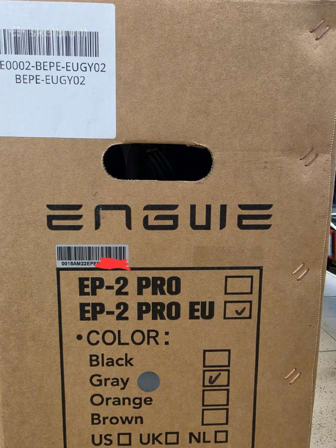 Visiškai naujas Engwe Ep-2 Pro (Pilkas) – Neišpaku - nuotraukos Nr. 3