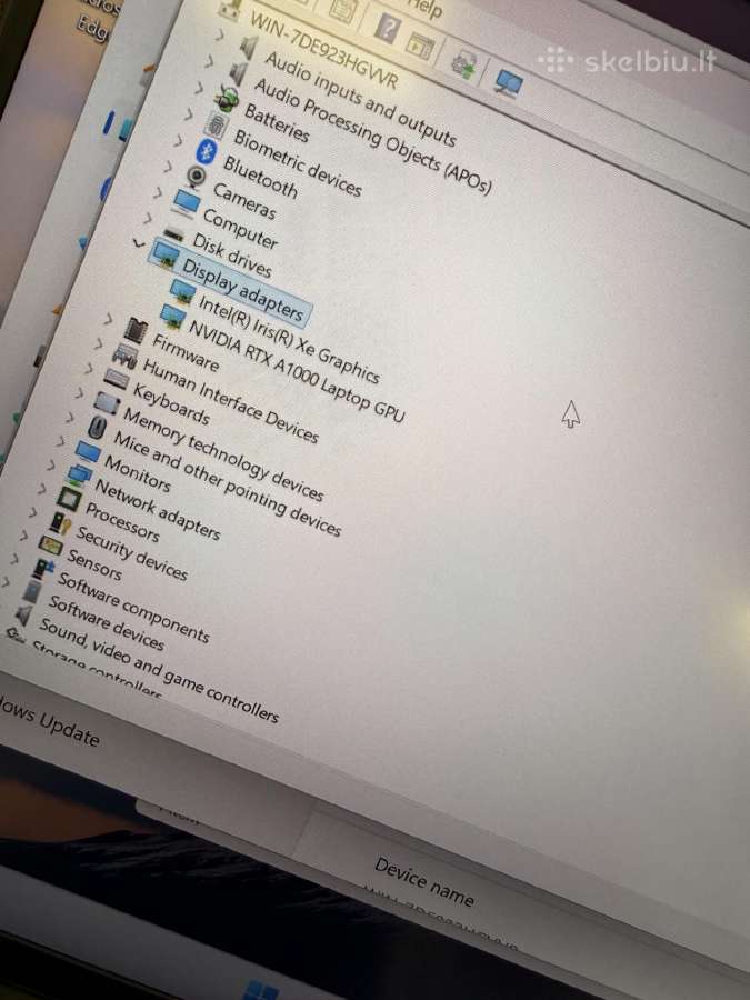 Dell Precision 14i (5470) i7/32ram/512gb Rtx A1000 - nuotraukos Nr. 5