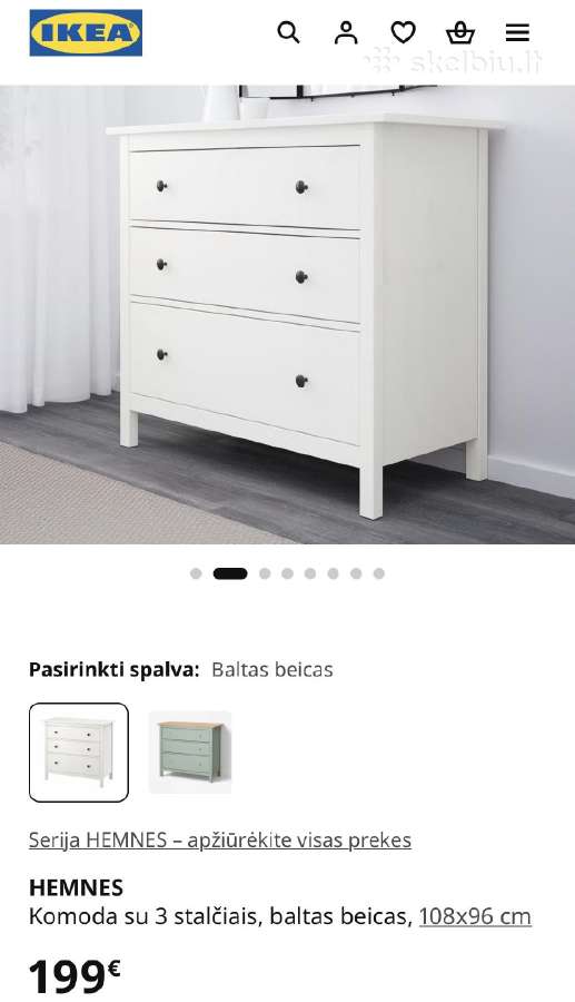 Ikea Komoda - nuotraukos Nr. 3