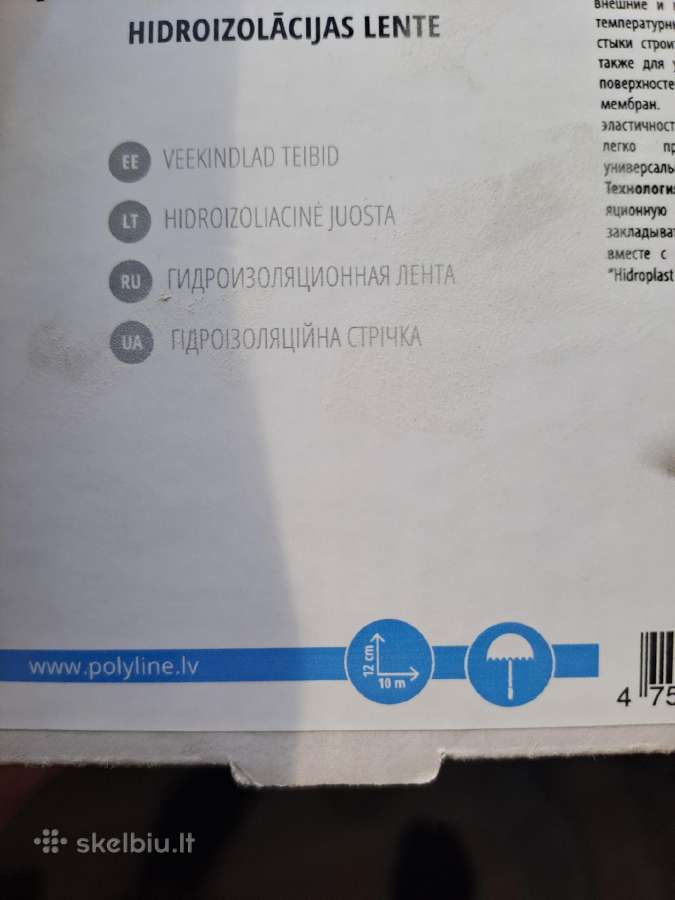 Juosta Vincents hidroizoliacinė, 120mm - nuotraukos Nr. 3
