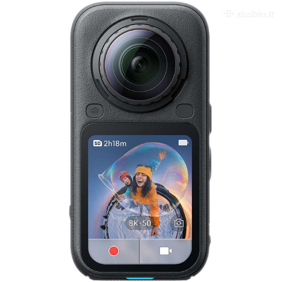 Naujieja Insta360 X6 Standard Bundle 8k 360 - nuotraukos Nr. 2
