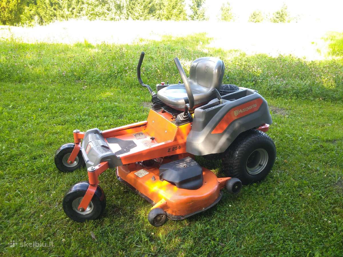 Dideliems plotams Husgvarna Z254 - nuotraukos Nr. 17
