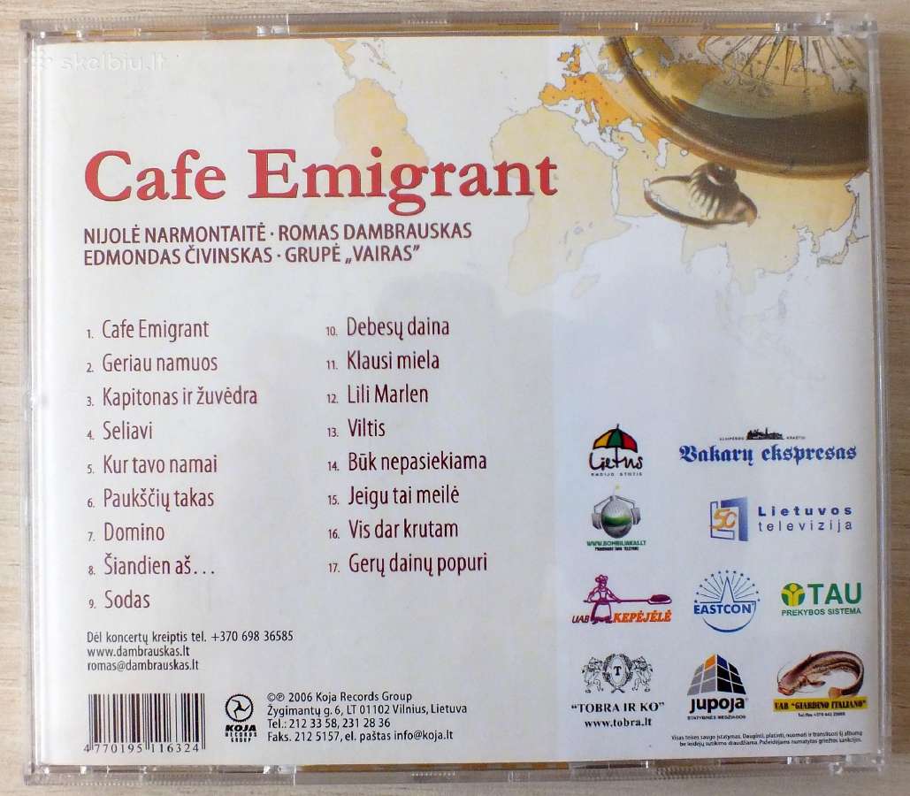 Lietuviški CD Diskai.nauji neklausyti 10€ užvisus - nuotraukos Nr. 2