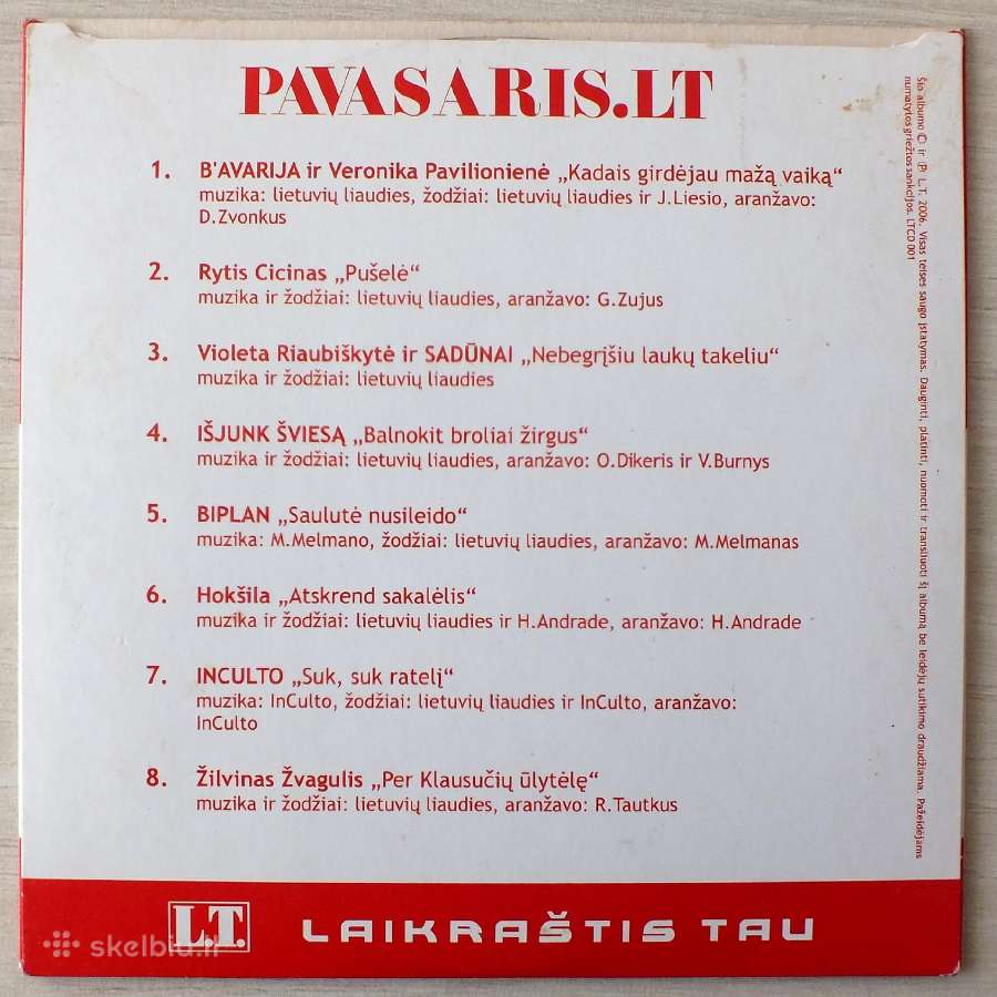 Lietuviški CD Diskai.nauji neklausyti 10€ užvisus - nuotraukos Nr. 3