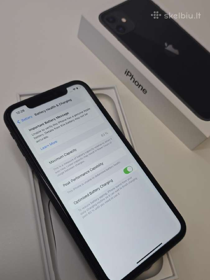 iPhone 11 128 GB - nuotraukos Nr. 6