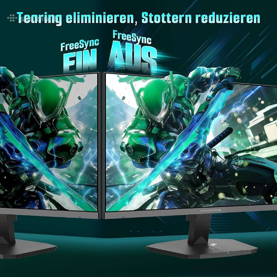 Naujas ! Minifire 24" Gaming Monitor, 200 Hz 1 ms - nuotraukos Nr. 8