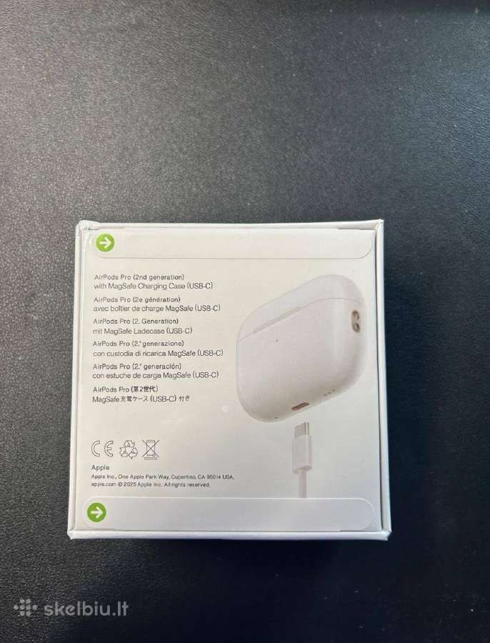 Apple Airpods pro 2 generacijos ausinės - nuotraukos Nr. 2