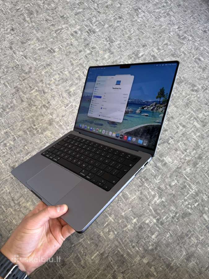 MacBook pro 14 m3pro / 16ram/ 512gb / 100% - nuotraukos Nr. 3