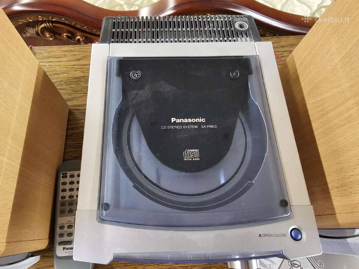 Muzikinis centras Panasonic - nuotraukos Nr. 4