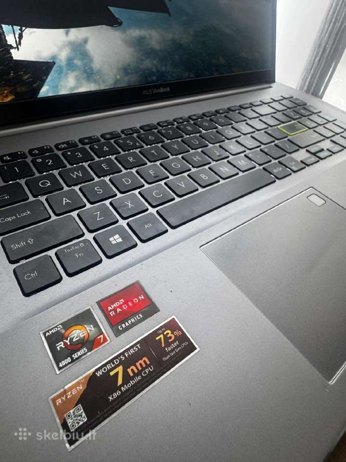 Asus Vivobook S15 Ryzen 7 16gb RAM 512gb SSD - nuotraukos Nr. 3