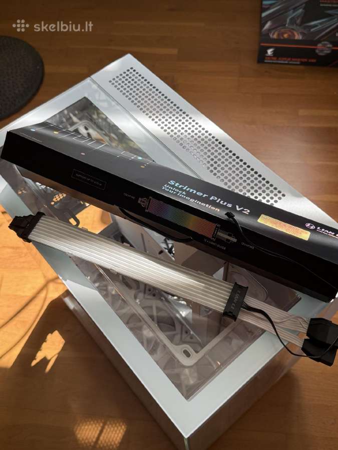 Nzxt H9 Flow korpusas su Lian Li aušintuvais - nuotraukos Nr. 7
