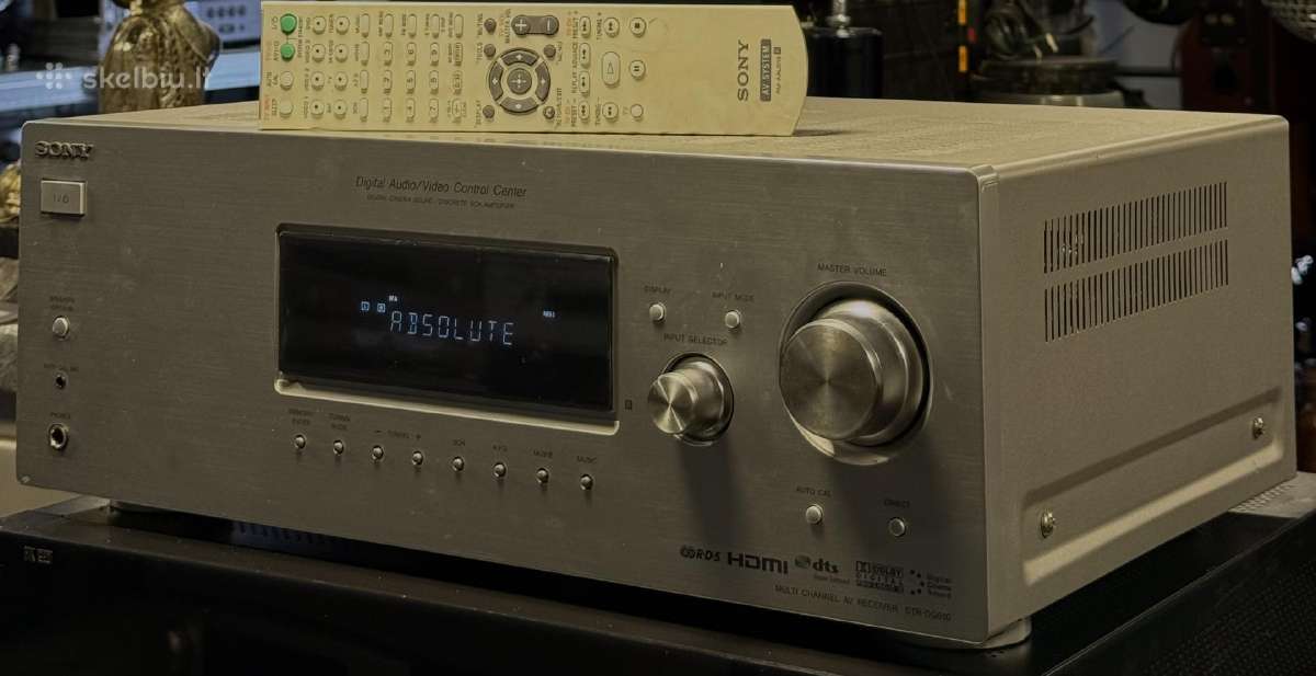 Sony str-dg820 / resiveriai - nuotraukos Nr. 6