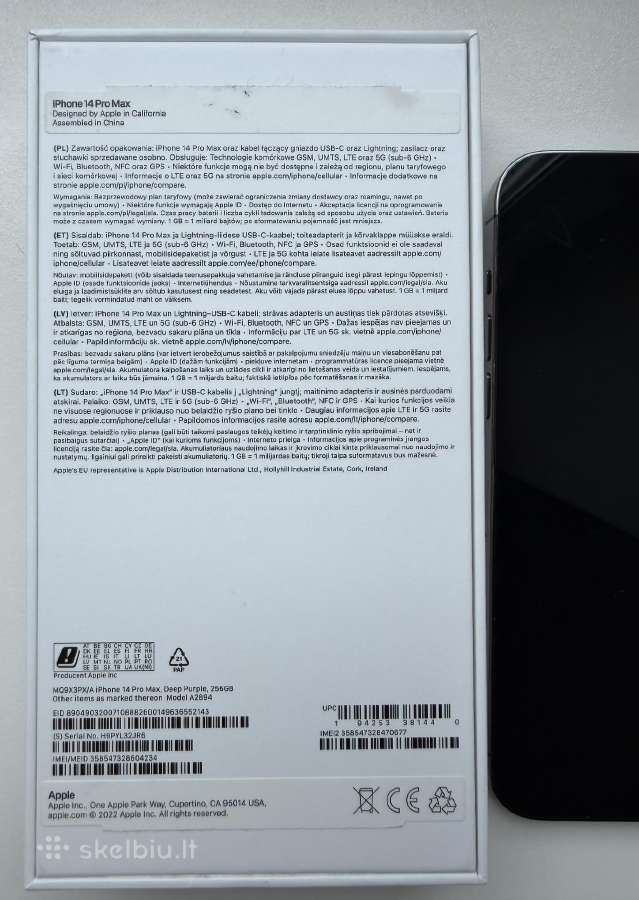 Parduodu iPhone 14 Pro Max - nuotraukos Nr. 6