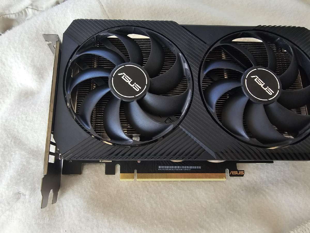 Asus Dual Geforce Rtx 3050 Oc Edition 8gb - nuotraukos Nr. 8