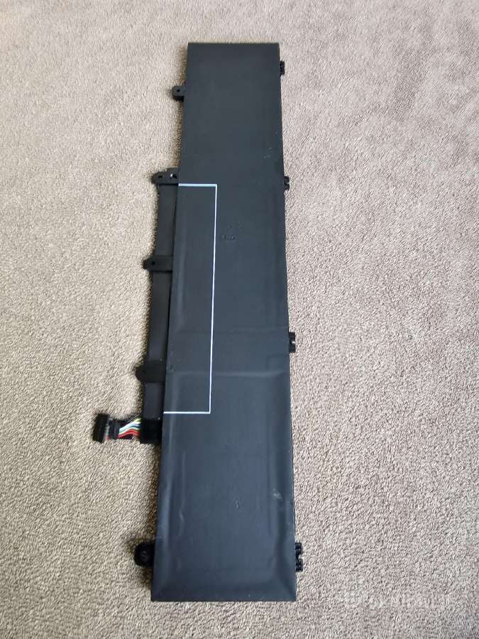 Lenovo thinkpad baterija. - nuotraukos Nr. 2
