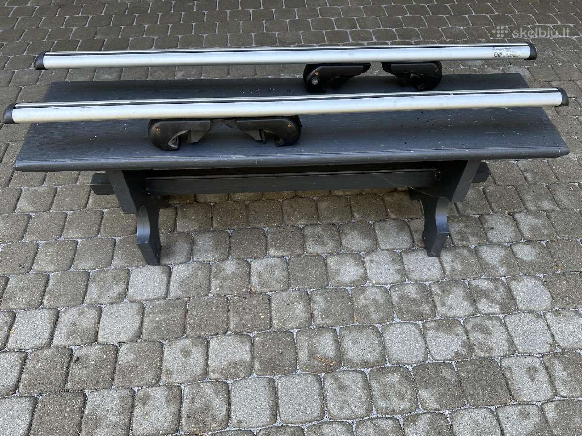 Menabo Brio aliumininiai stogo skersiniai 120 cm - nuotraukos Nr. 2