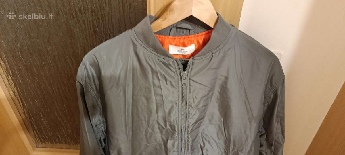 Bomber stiliaus H&m striukė 170 cm ūgiui - nuotraukos Nr. 5