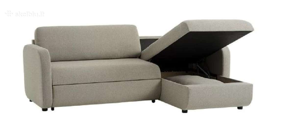 Kampinė sofa - lova su miegojimo funkcija - nuotraukos Nr. 4